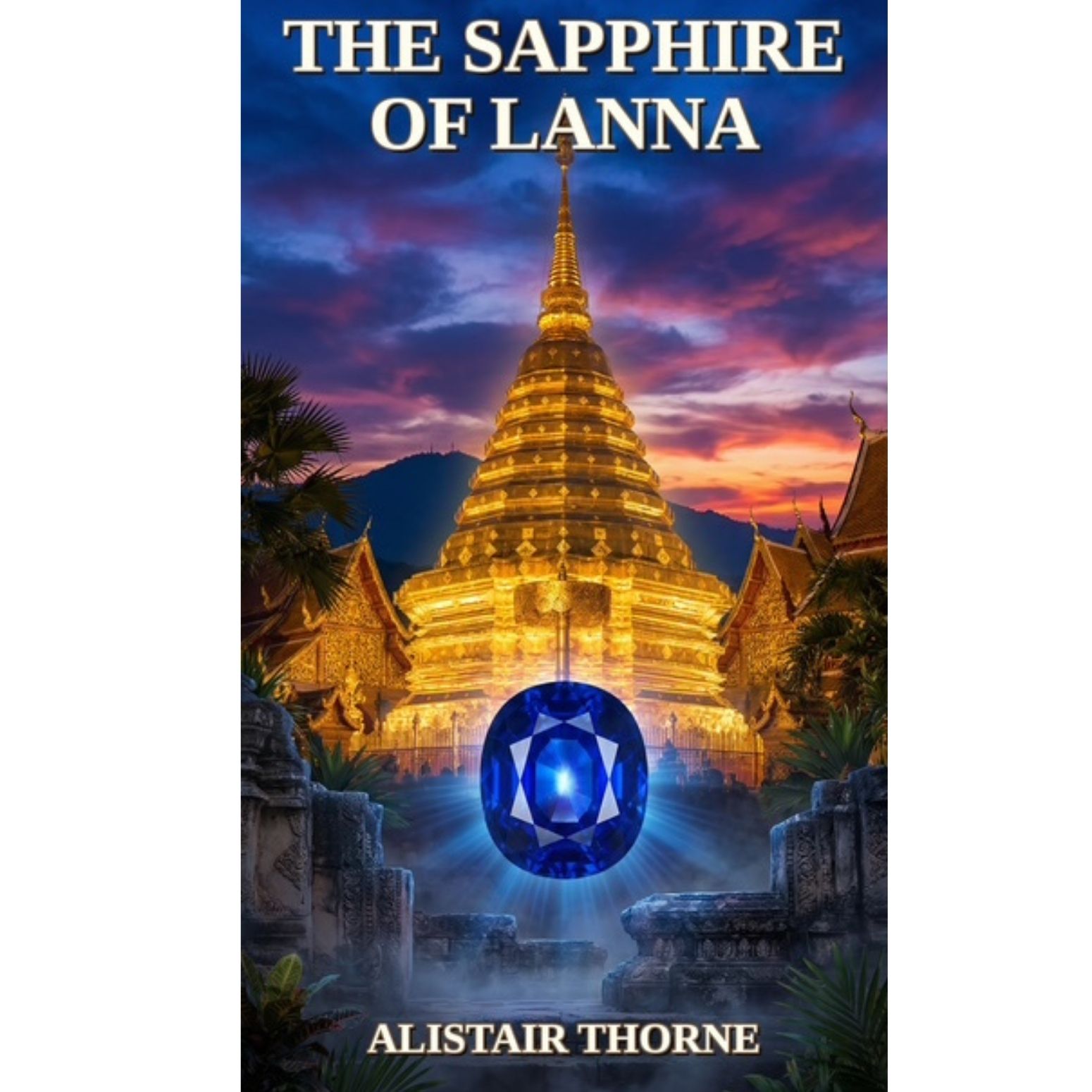The Sapphire of Lanna: A Chiangmai Mystery of Ancient Treasures and Modern Danger (English eBook)