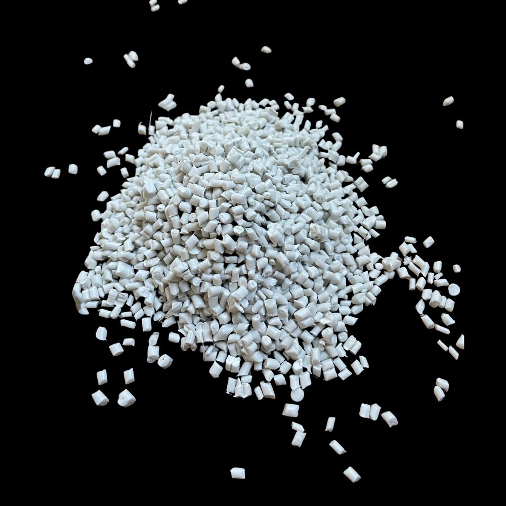 MILKY WHITE PP REPROCESSED GRANULES (INJECTION MOLDED GRADE)