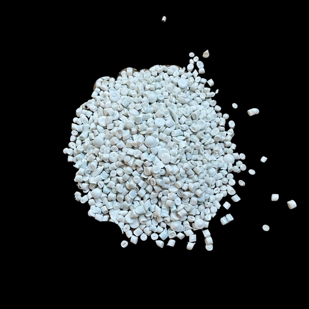 MILKY WHITE HDPE REPROCESSED GRANULES (RIGID BLOWN GRADE) 